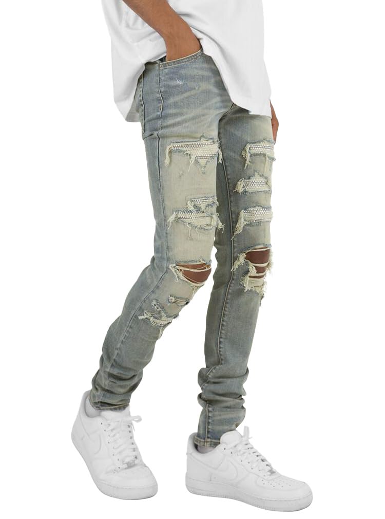 [ミニマル] デニム スキニーパンツ メンズ 130 [国内正規品]