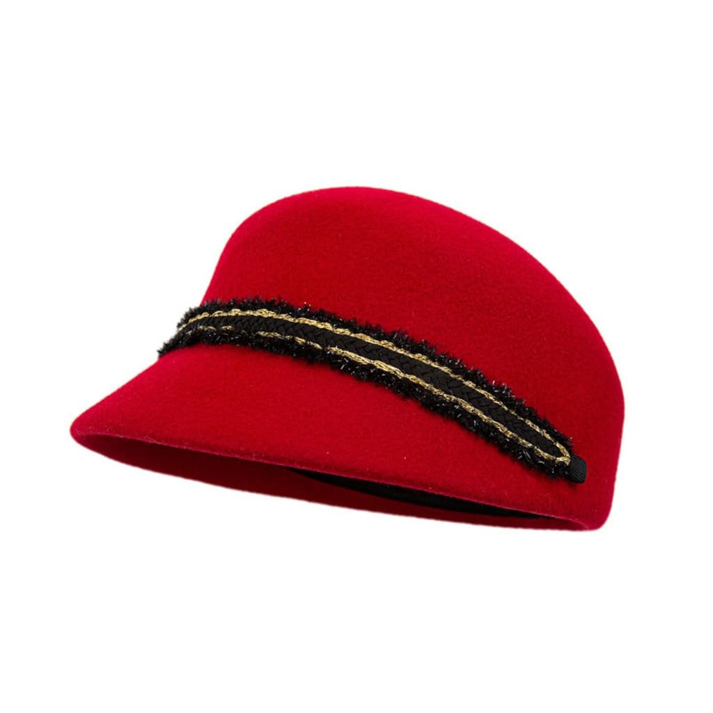 Chapeau haut de forme équestre pour femme style petit vent parfumé
