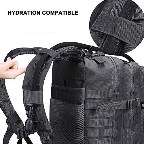 G4Free 40L Military Tactical Backpack Molle Shoulder Bag Rucksack Assault Pack Daypack for Camping Trekking Hunting Fishing