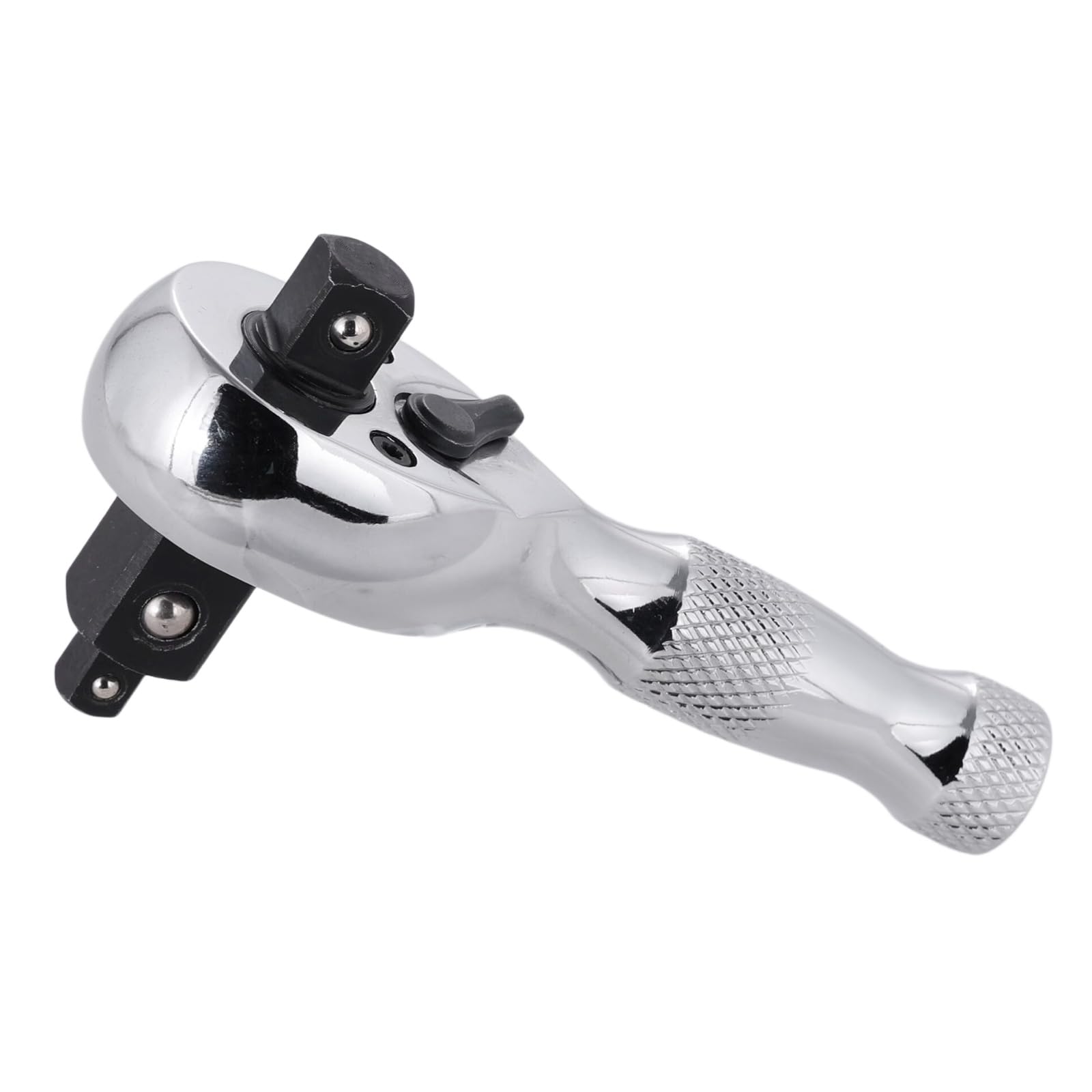 Sxrq Socket Ratchet Set With Ergonomic Handle: 1/4 ", 3/8 ", 1/2" Drive 72-Tooth Reversible Spanner Reversible Socket Wrench