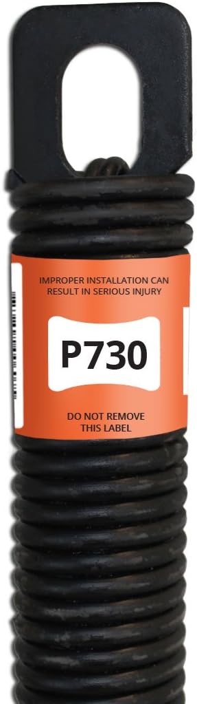 P730 30-Inch Plug-End Garage Door Spring (.177 #7 Wire)