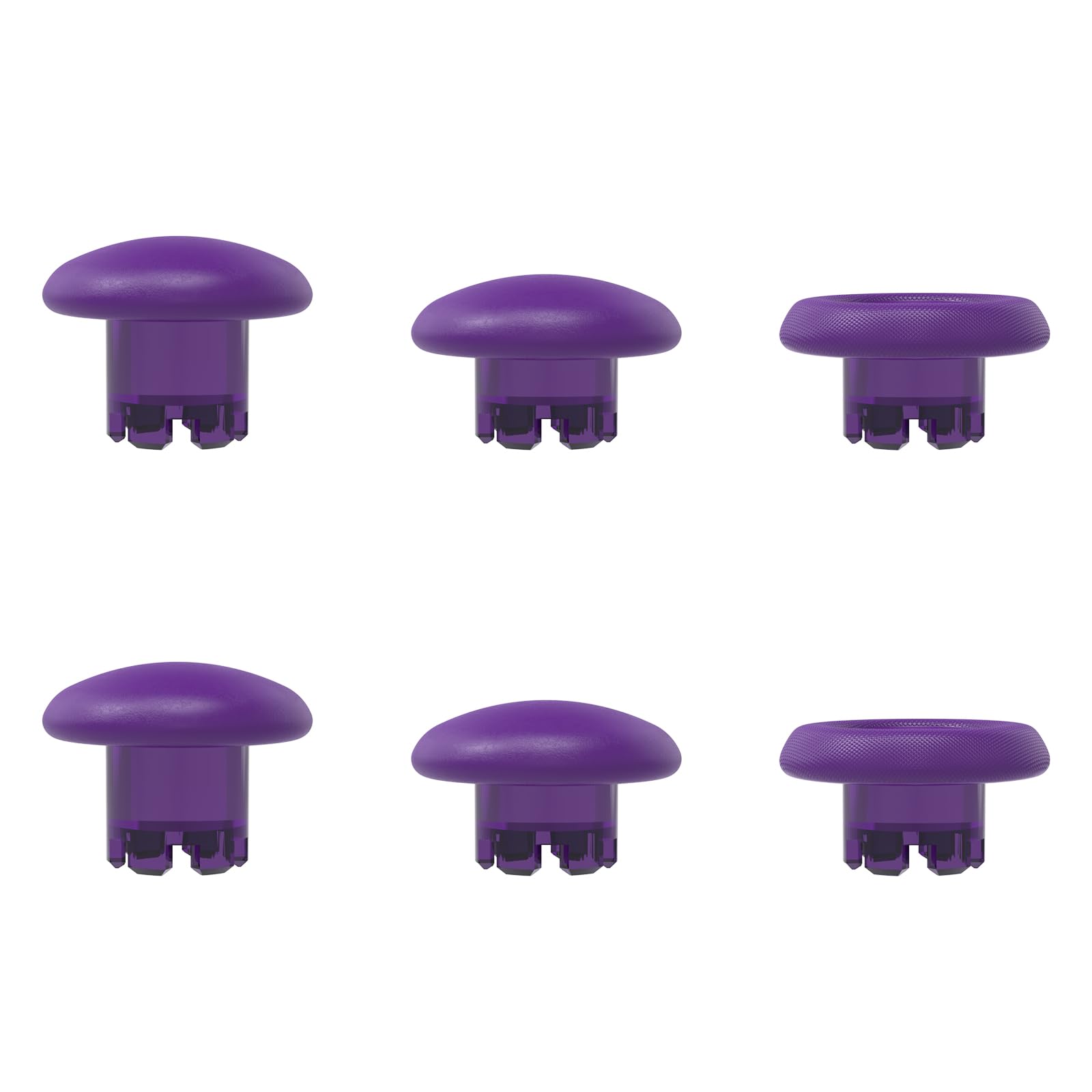 Replacement Thumbsticks for PS5 Edge Controller - Swap Thumb Grips Buttons Accessories for PS5 Edge Controller Purple