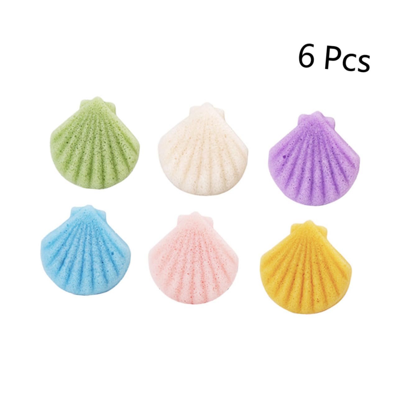 Healvian 18piezas Esponja Facial Natural Para Limpieza De Limpieza Facial Para Exfoliación Diaria y Desmaquillado Aleatorios