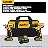DEWALT 20V MAX Cordless Drill and Impact Driver, Power Drill Brushless 2-Tool Power Tool Combo Kit, Includes 2 Batteries, Charger and Bag (DCK277D2) #1