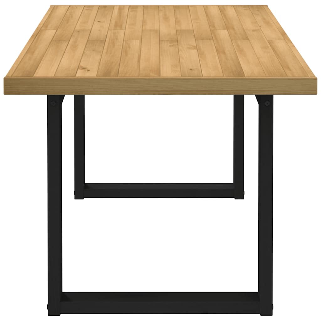 Willood Esstisch NOAIN U-Form-Beine 160x90x75 cm Massivholz Kiefer