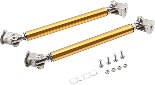 Miniatura 2 de Difusor de labio para parachoques delantero, barra de amarre, barras de soporte divisoras de 3 a 8 pulgadas, ajustables, 2 unidades para la mayoría