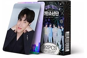 92 PCS BTS Photocards & Stickers