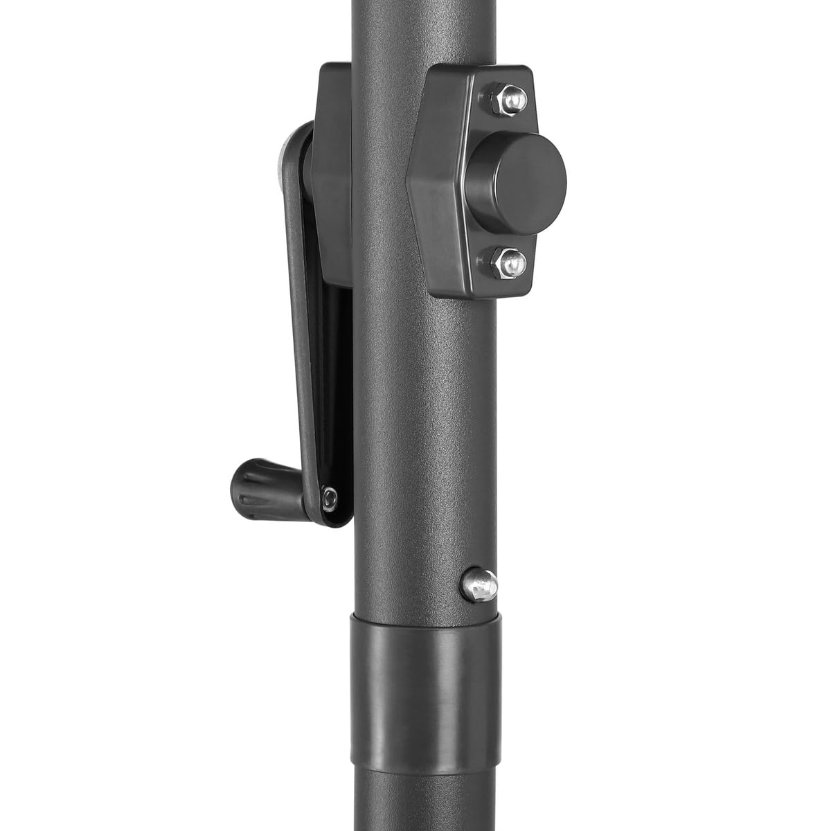 Kingsleeve Ombrellone da Balcone 200 cm UV 80+ Inclinabile | 2 Metri, in Alluminio, da Giardino, Spiaggia, Terrazza, Parasole, Regolabile, con Custodia