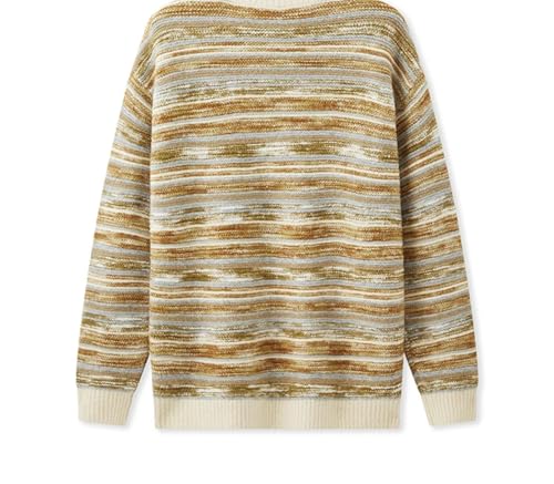 Women's Wool Crew Neck Knit Sweater Soft Skin Comfort Lightweight Top2