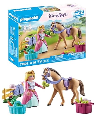 PLAYMOBIL | Princess Magic | Princesa con Caballo | Juguetes de Princesa | Juguete para niños y niñas a Partir de 4 años | 71801 | Ya disponible en tu tienda friki favorita! En mundofriki.es!