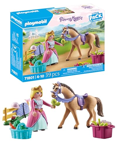 PLAYMOBIL | Princess Magic | Princesa con Caballo | Juguetes de