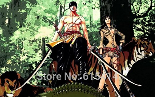 Mouse Poster Star 075 One Piece Op Zoro Luffy Fighting Hot Japan Anime 22 X14 Poster Buy Online In Aruba At Aruba Desertcart Com Productid