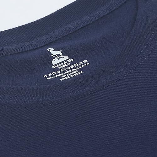 Image of Men's T-Shirts Ringspun Cotton Crew Neck Tee Shirts|Casual Wear T Shirt | Pre Shrunk with Panel Wash