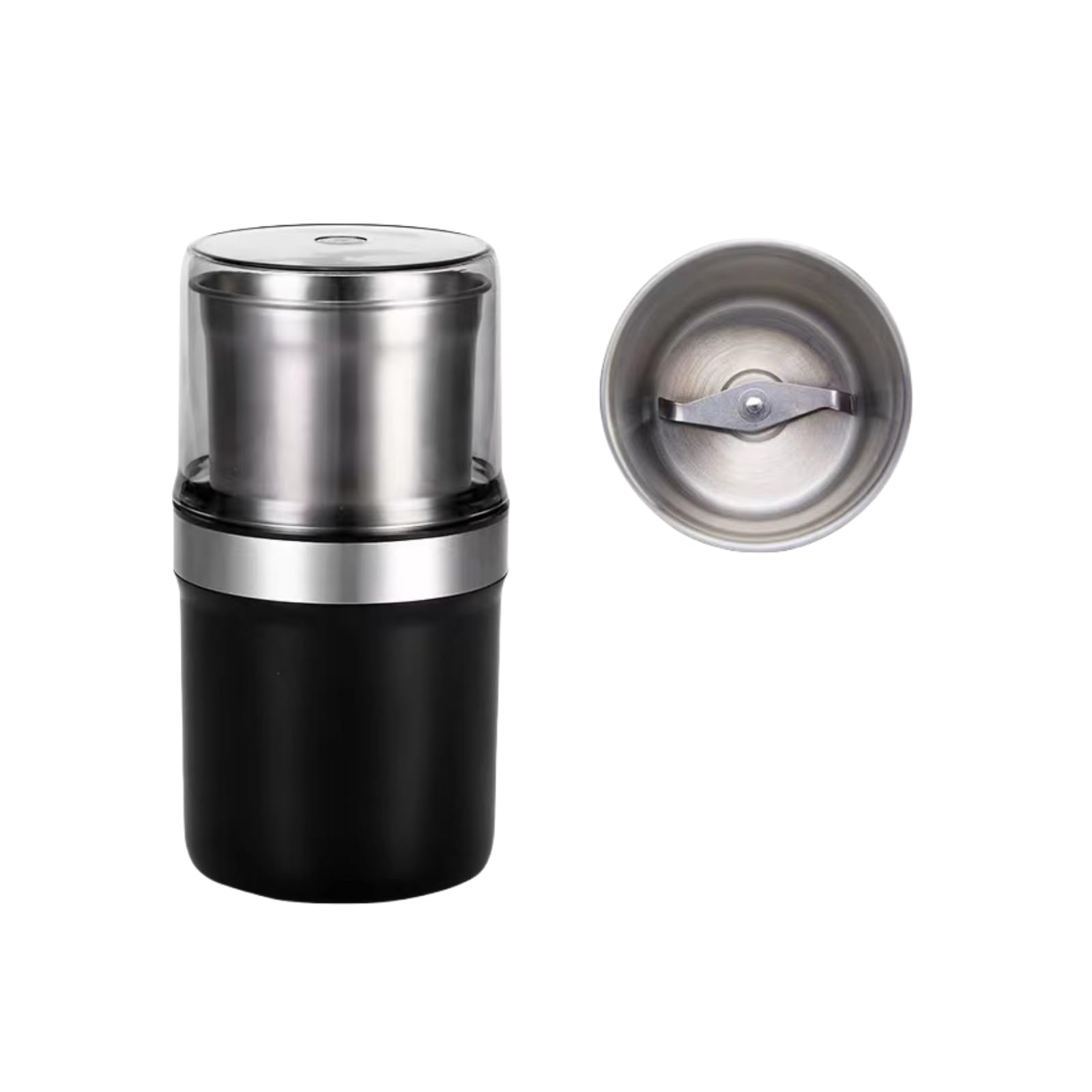 Electric Multi-functional Cup Grinder – Large capacity, stainless steel construction, high-powered blender, easy to clean(A)