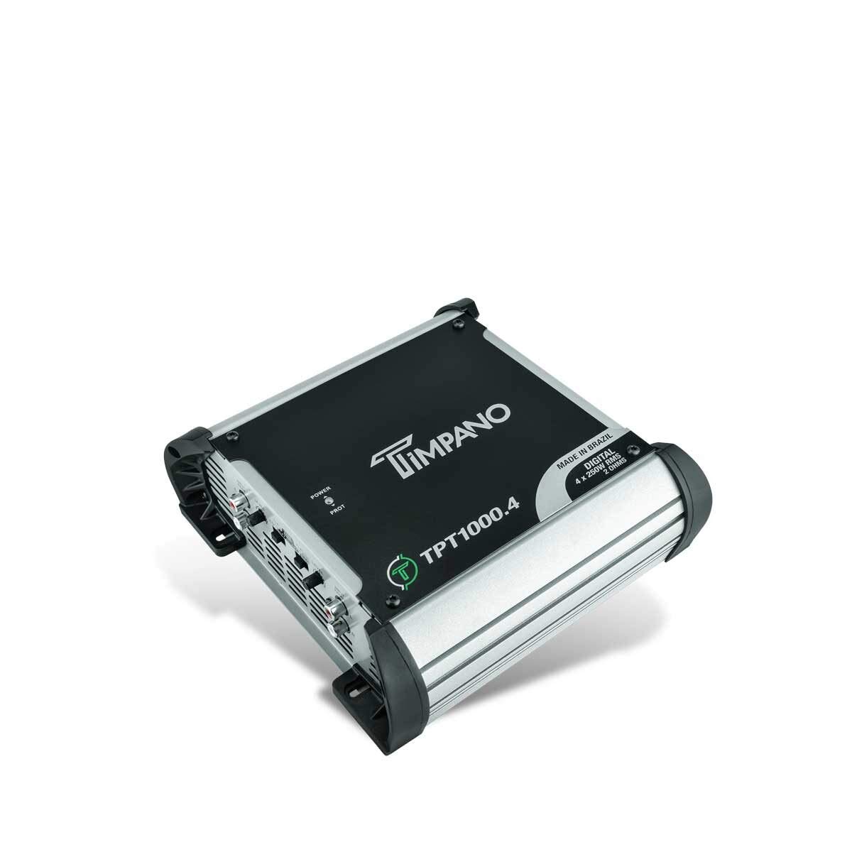 Timpano TPT1000.4 Compact 4 Channel Car Audio Amplifier 4 x 260 Watts