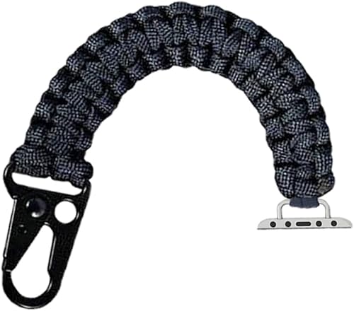 Miniatura 6 de Paracord Keychain Clip Compatible with all Apple Watch Models,Series Ultra 2,iWatch Series 9 8 7 6 5 4 3 2 1 SE Ultra