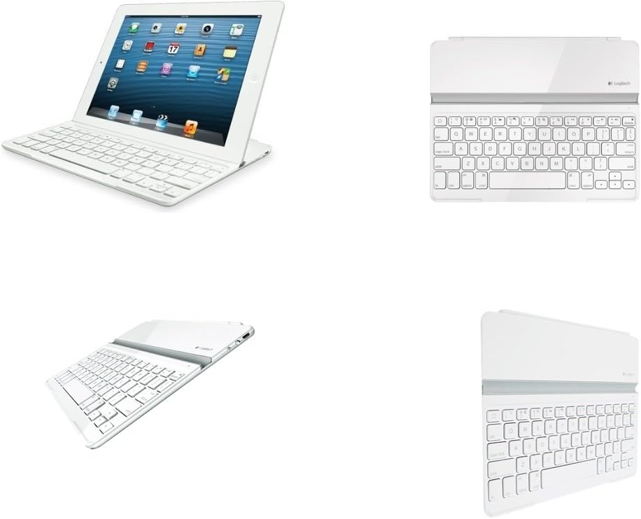 Logitech Ultrathin Keyboard Cover for iPad 2/3 - White