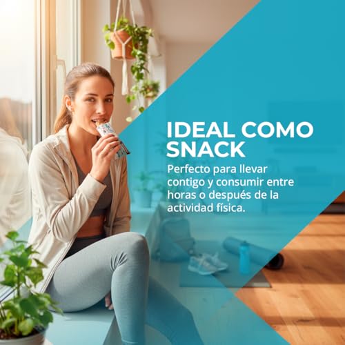EPAPLUS Diet | Barrita de Proteína con Colágeno | 30% de Proteína y 6g de Colágeno por Barrita de 50 g | Ideal para Saciar y Acompañar un Estilo de Vida Activo | Fuente de Fibra, Sin Azúcares Añadidos