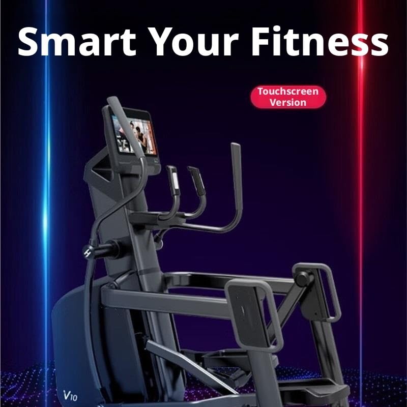 Image of Touchscreen Elliptical Exercise Machine,New Leg Suitable for Home Fitness, Gym, Business and Leisure Office Use
