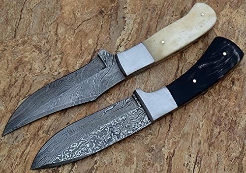 Poshland BC-173 Custom Damascus Steel Knife- Beautiful Handle