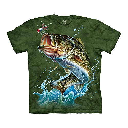 The Mountain Unisex-Adult's Bass, Green, XL