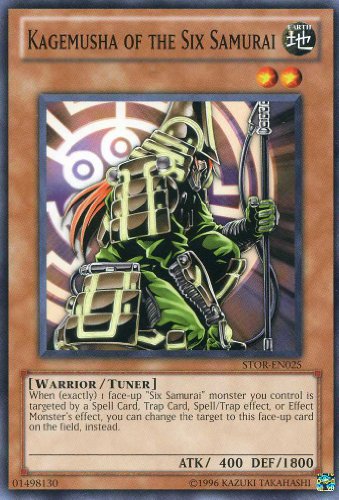 Yu-Gi-Oh! - Kagemusha of The Six Samurai (STOR-EN025) - Storm of Ragnarok - Unlimited Edition - Common