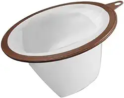 Coador de café de pano reutilizável