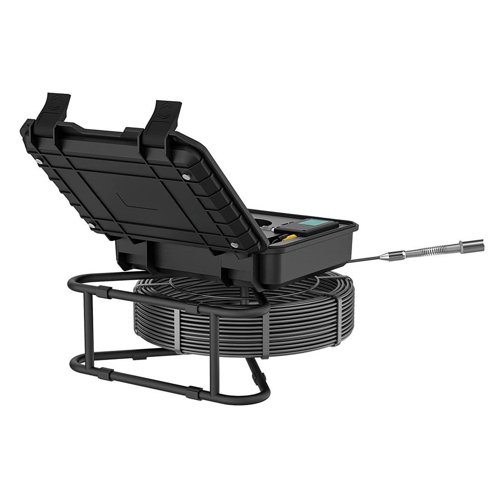Kamera Inspekcyjna Z Ekranem IPS O Przekątnej 10,1 Cala Kamera Kanalizacyjna Z Funkcją Nagrywania DVR Kamera Endoskopowa AHD 1080P Do Inspekcji Zewnętrznych (Size : 20cm)