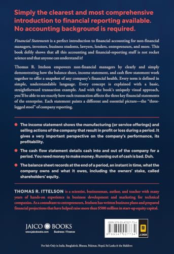 Image of Financial Statements: A Step-by-Step Guide to Understanding and Creating Financial Reports | Decode Business Numbers With Confidence | Master Balance Sheet & Cash Flows | Learn Language of Accounting