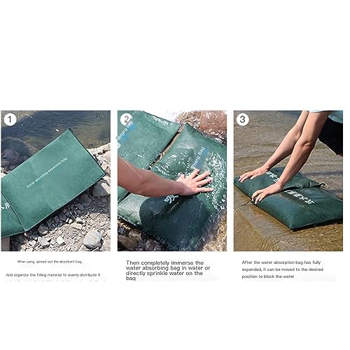 Protege tu hogar con las 10 bolsas de arena absorbentes de agua fáciles de usar para lluvia 5