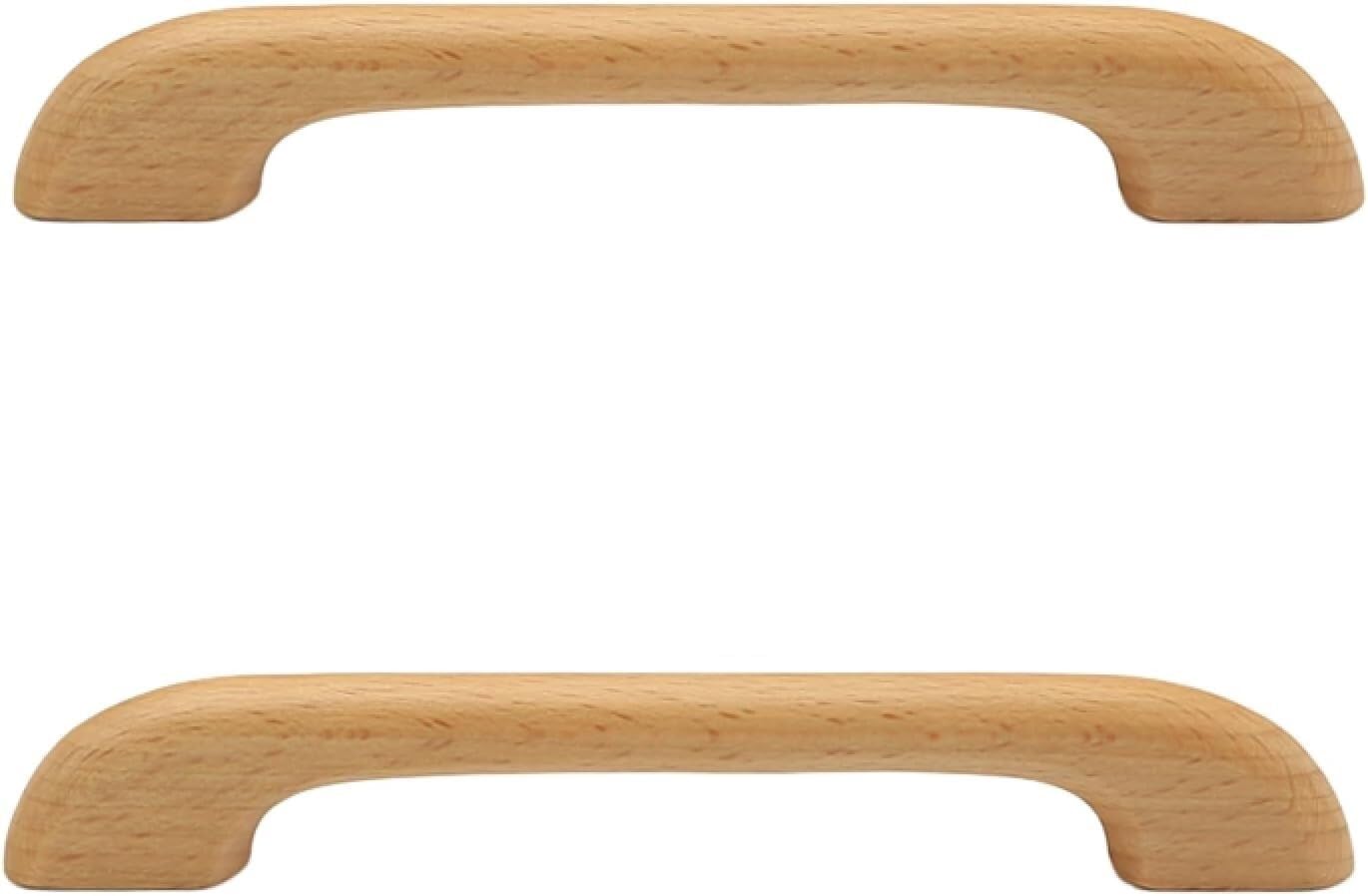 Wooden Drawer Pulls Cabinet Handles,Furniture Knobs for Dresser Wardrobe