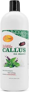 SPA REDI - Callus Remover for Feet Gel - Professional Pedicure Foot Care - Removes Toughest Calluses in Seconds and Smooths Dry Cracked Heels (Mint and Eucalyptus, 32 Oz)