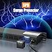 10 Outlet Rack Mount Power Strips with Individual Switch,1U Rack Mount PDU Power Strip for Network Server Racks - Surge Protection - 110V/15A - 6ft Power Cord
