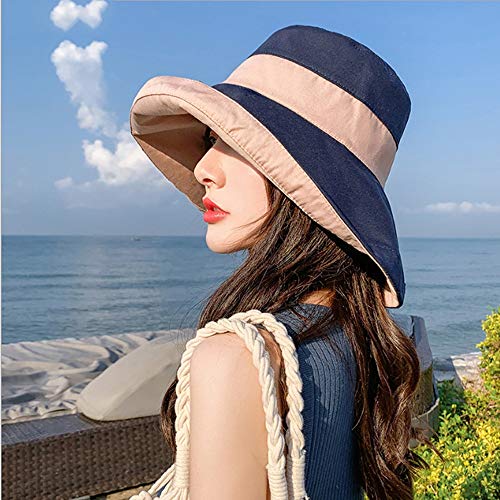 Chapeau de soleil pliable en coton pour vos voyages et sorties à la plage