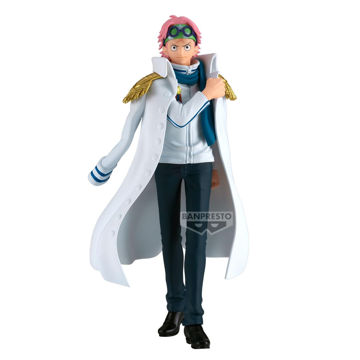 BANPRESTO Koby BP29759P One Piece The Shukko Action Figure, 16 cm, Multicoloured, Ideal for Anime Fans One Piece