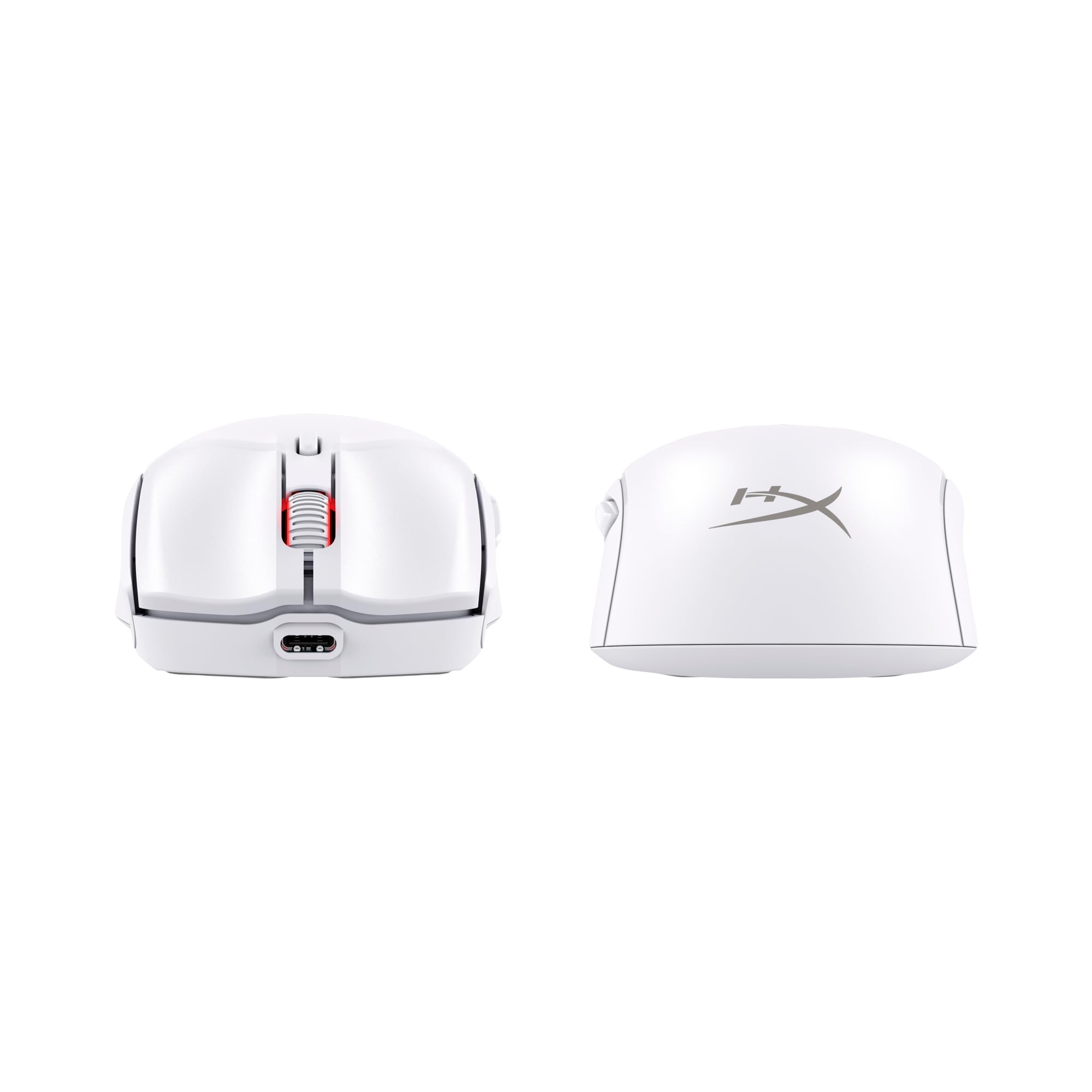 HyperX Pulsefire Haste 2 Mini, Mouse Gaming Senza Filo, Connettività 2,4 GHz, Illuminazione RGB, 6 Tasti Programmabili, 26000 DPI, Resistenza fino a 100 Milioni di Clic, Batteria fino 100 Ore, Bianco