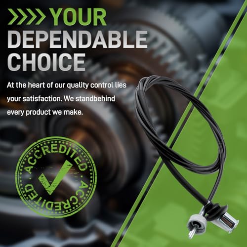 CARBBIA 98.5 inch 83710-89124 Speedometer Cable Compatible with Toyota Pickup 1983-1988 Compatible with 4Runners 1984-1989 8371089124 83710 89124 A0370A0020 by CARBBIA - Image 6