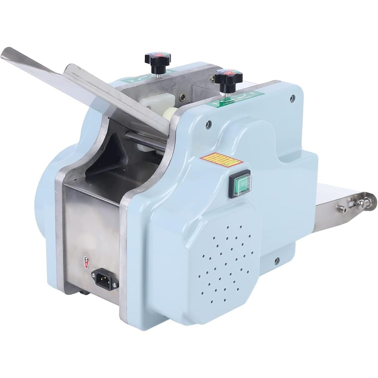 COYEUX Máquina automática para Hacer Bolas de Masa, máquina Multifuncional Comercial para Envolver Rollos de Primavera/Pierogi/ravioles, con Molde de 3,14" (80 mm), 40-50 Piezas/min