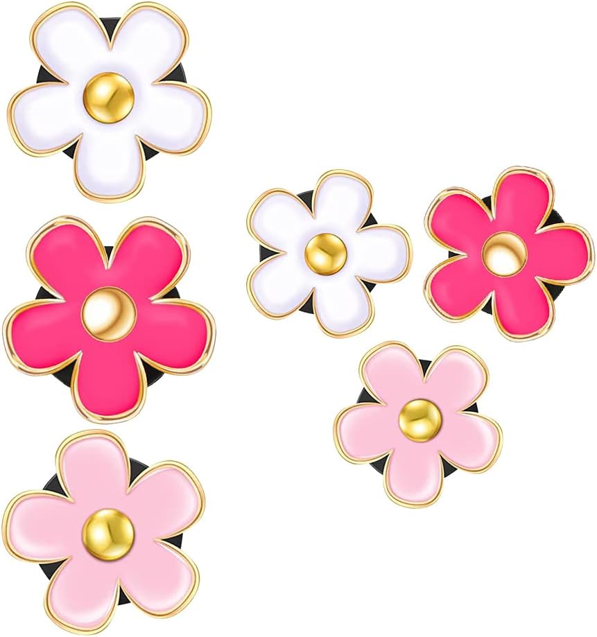 Car Air Fresheners Vent Clips 6 Pcs Flowers Car Vent