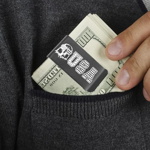 Active Lifestyle Money Clip: RFID Safe Men's Accessory, No-Bulk Card & Bill Holder4