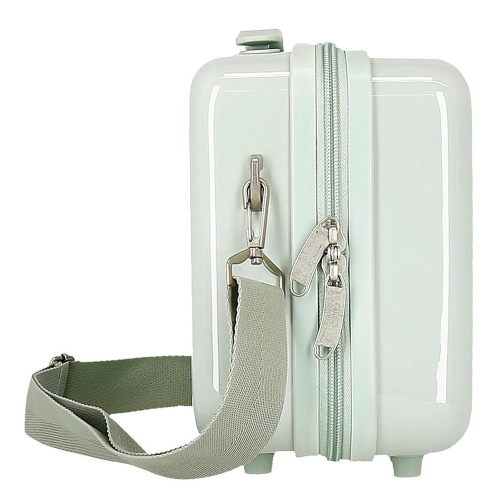 Disney Strong Spirit Neceser Adaptable con Bandolera Verde 29x21x15 cms Rígido ABS 9,14L 0,6 kgs
