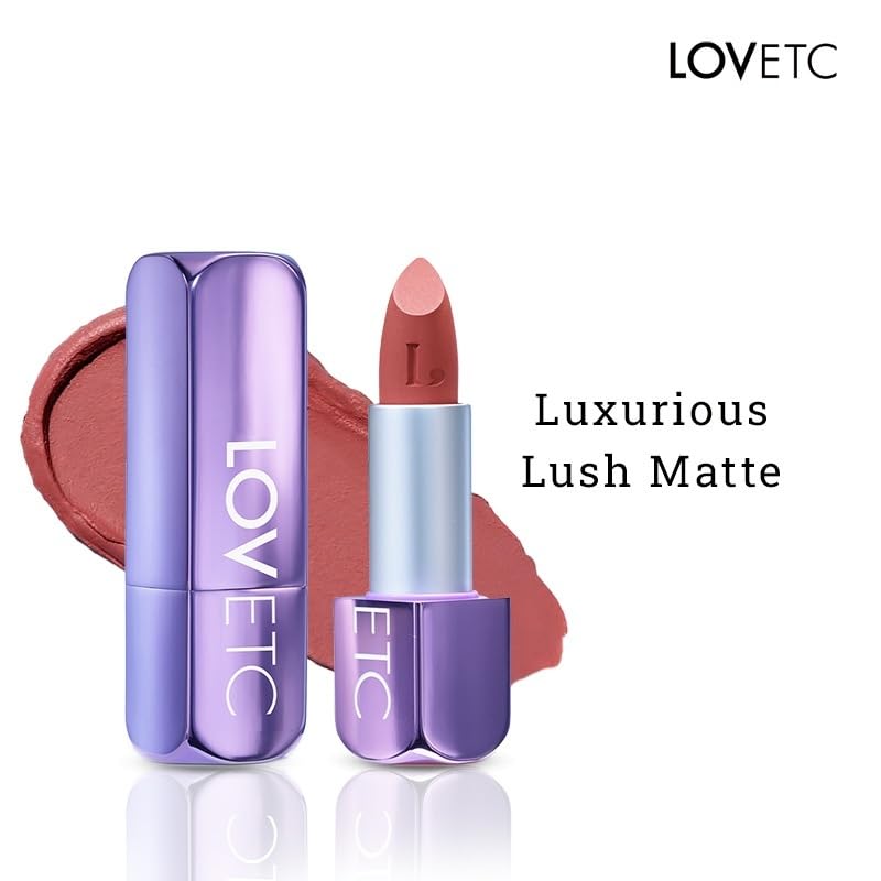 Image of HD Matte Lipstick, Transfer-Proof Makeup, Bare & Bold, 4.2g | Hyaluronic Acid & Marula Oil Formula, All-Day Wear, One-Glide Application With Rich Colour Payoff, Vegan & Paraben Free