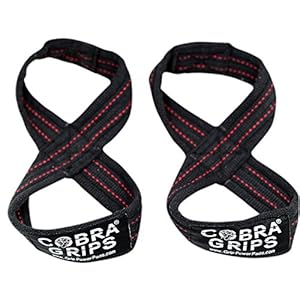 Deadlift Straps Figure 8 Loop Lifting Straps The #1 Choice for Power Lifters weightlifters workout Enthusiasts