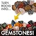 National Geographic Rock Tumbler Refill Kit 1 Lb. Madagascar Rocks & Accessories
