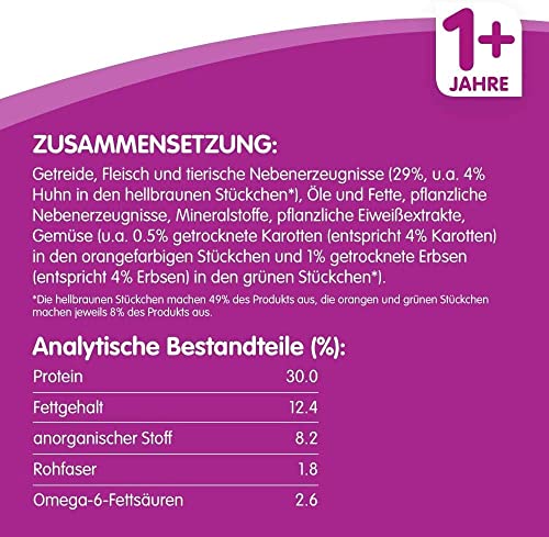 Whiskas Adult 1+ Trockenfutter Huhn, 2x1,9kg - Katzentrockenfutter für erwachsene Katzen - unterschiedliche Produktverpackungen erhältlich – Ansicht 5