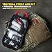 Everlit 180 Pieces Tactical First Aid Kit IFAK Molle EMT Pouch Outdoor Camping Emergency Kits for for Camping Boat Hunting Hiking Home Car Earthquake and Adventures