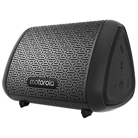 Altavoz inalámbrico Motorola Sonic Sub 240 con Bluetooth, Resistente al Agua, 11 Horas de Duración y Asistentes Virtuales Cover