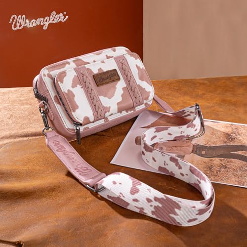 Image of Wrangler Crossbody Bag for Women Western Cowgirl Crossbody Purses with Guitar Strap