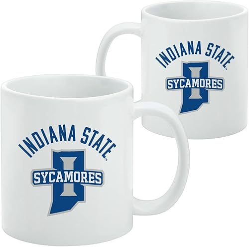 Miniatura 2 de GRAPHICS & MORE Indiana State University Sycamores - Taza de café de cerámica, novedosa taza de regalo para café, té y bebidas calientes, 11 onzas,