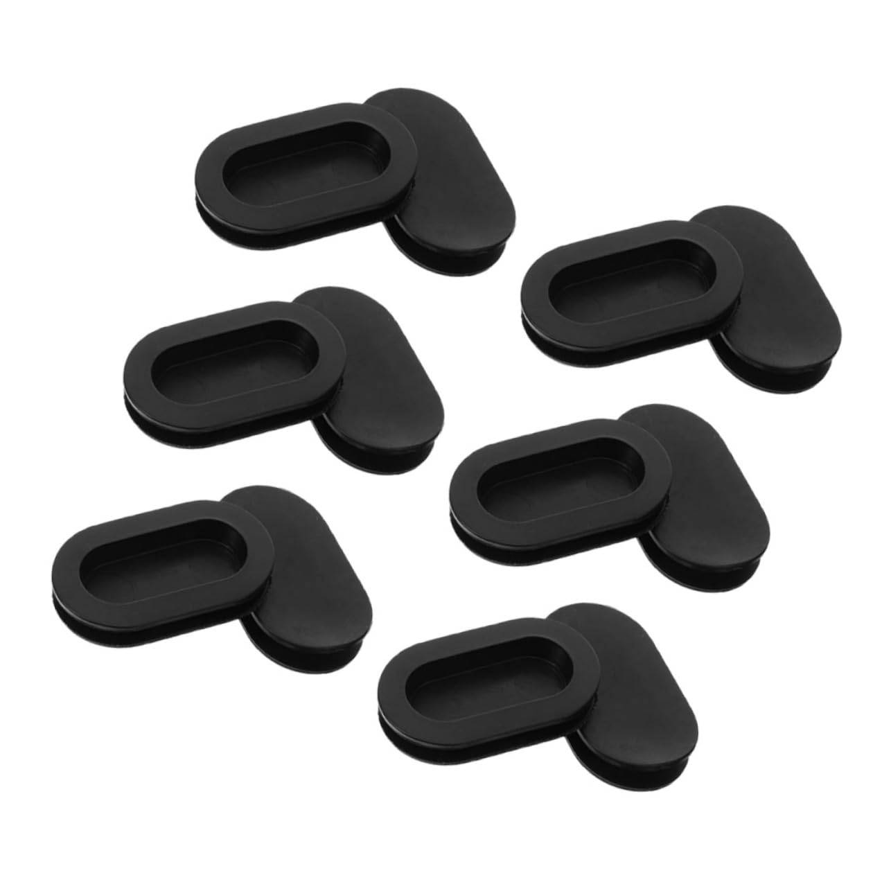 Milisten 12pcs Creative Double Rubber Plug for Piggy Bank Oval Bottom Seal Stoppers for Easy Access to Savings Fun Money Saving Box Accessories